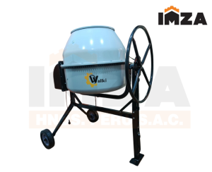 MEZCLADORA DE CONCRETO DE 210L CON 3 PALETAS 1.5HP